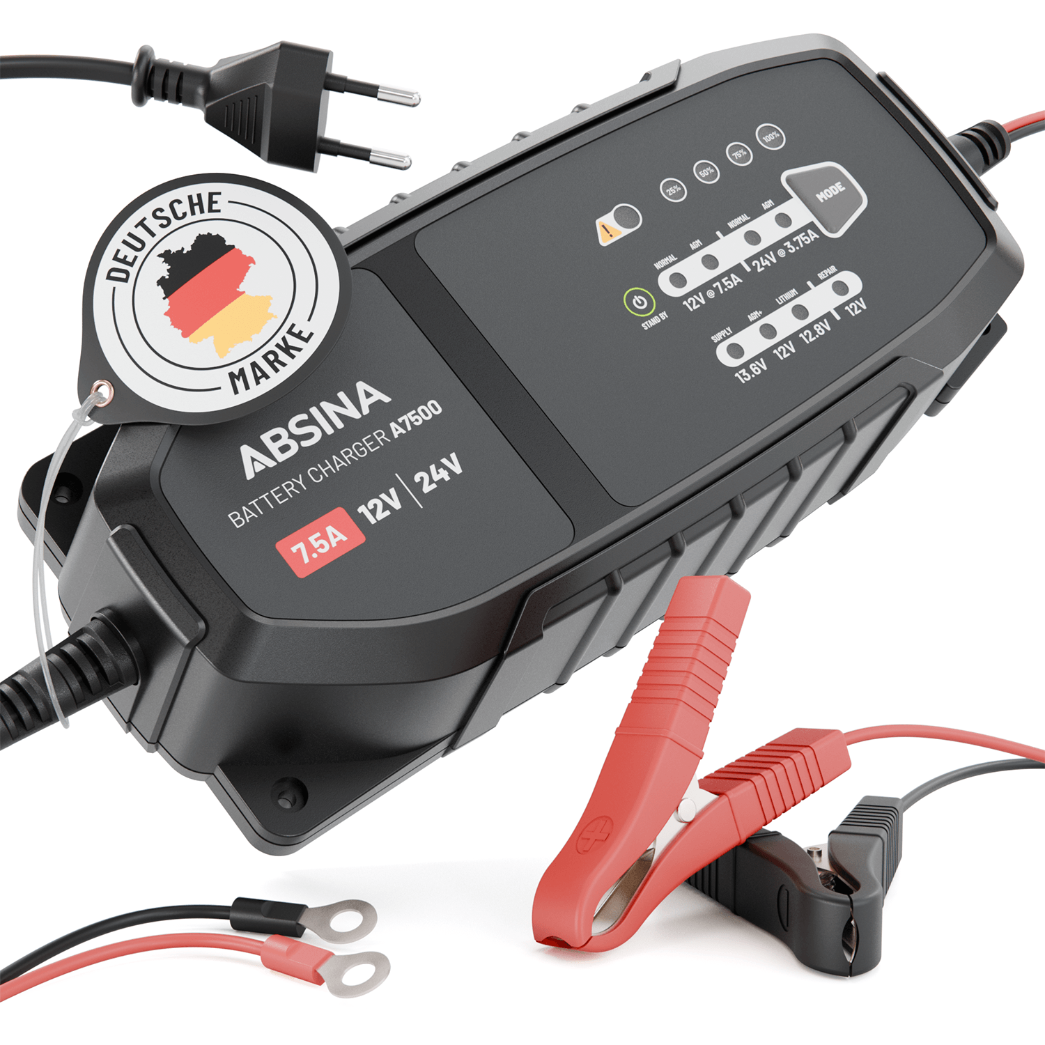 12V und 24V Batterieladegerät KFZ 301015 Hauptbild