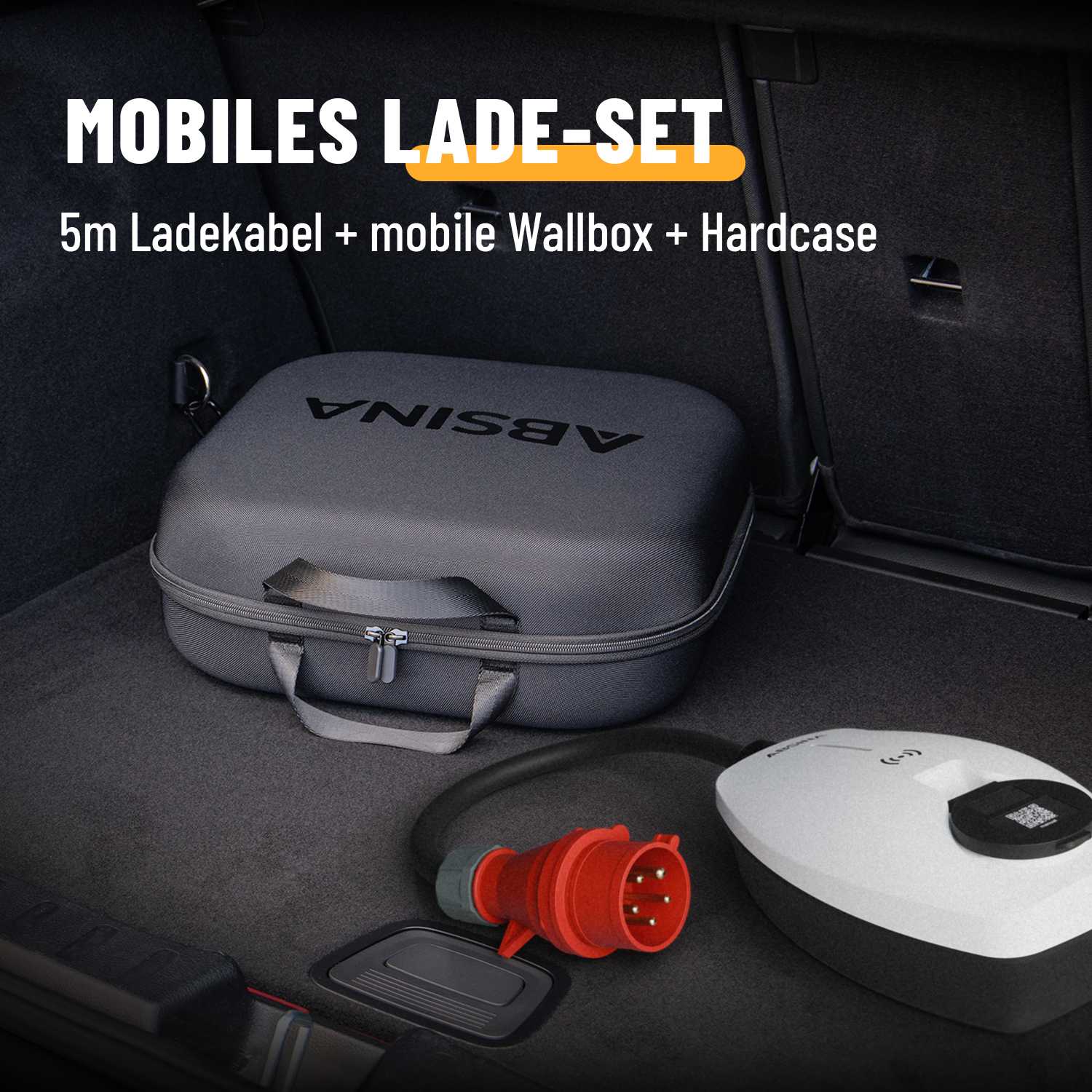 Mobile Wallbox CEE 11kW mit App Steuerung & Ladekabel Typ 2 11kW