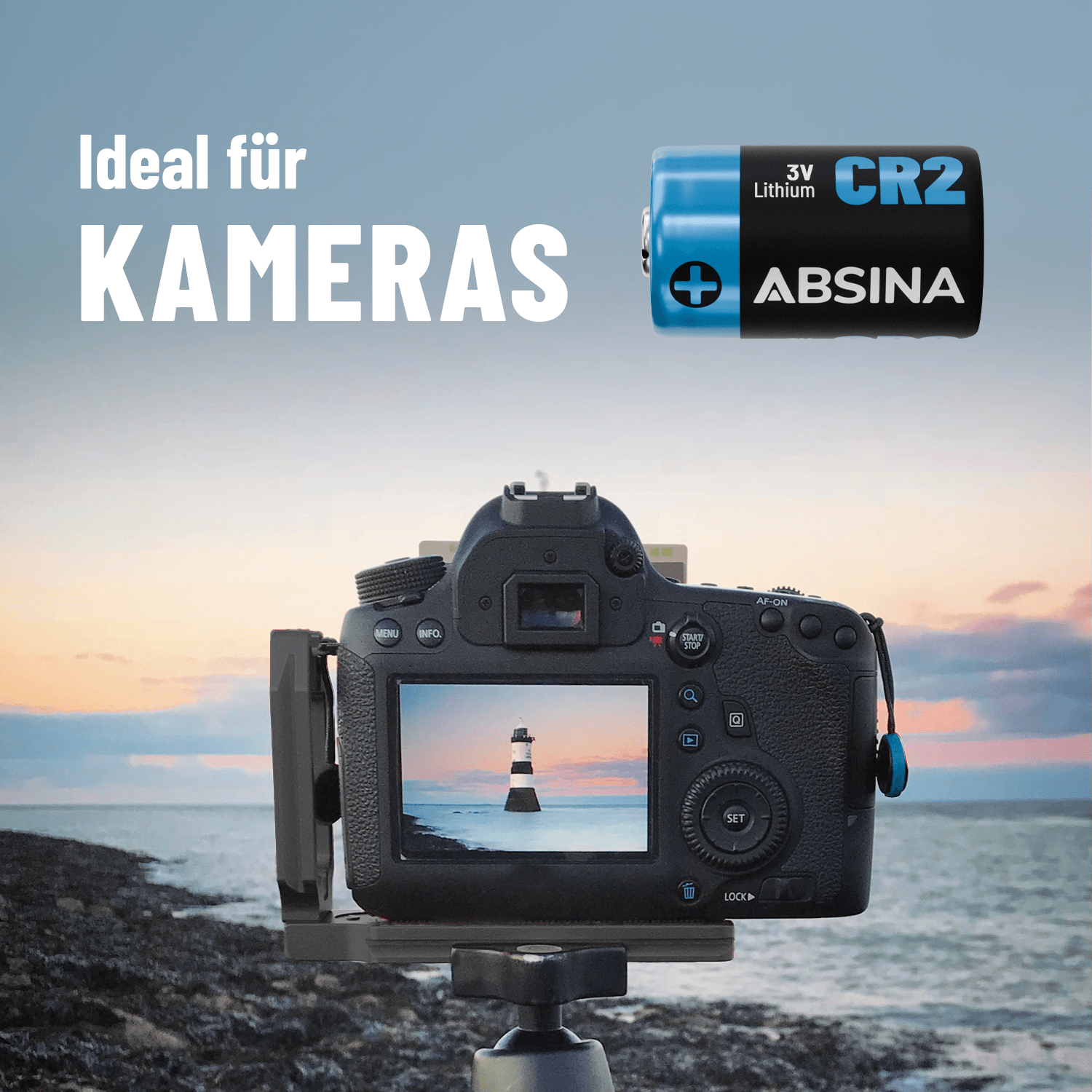 CR2 Batterie Lithium 3V