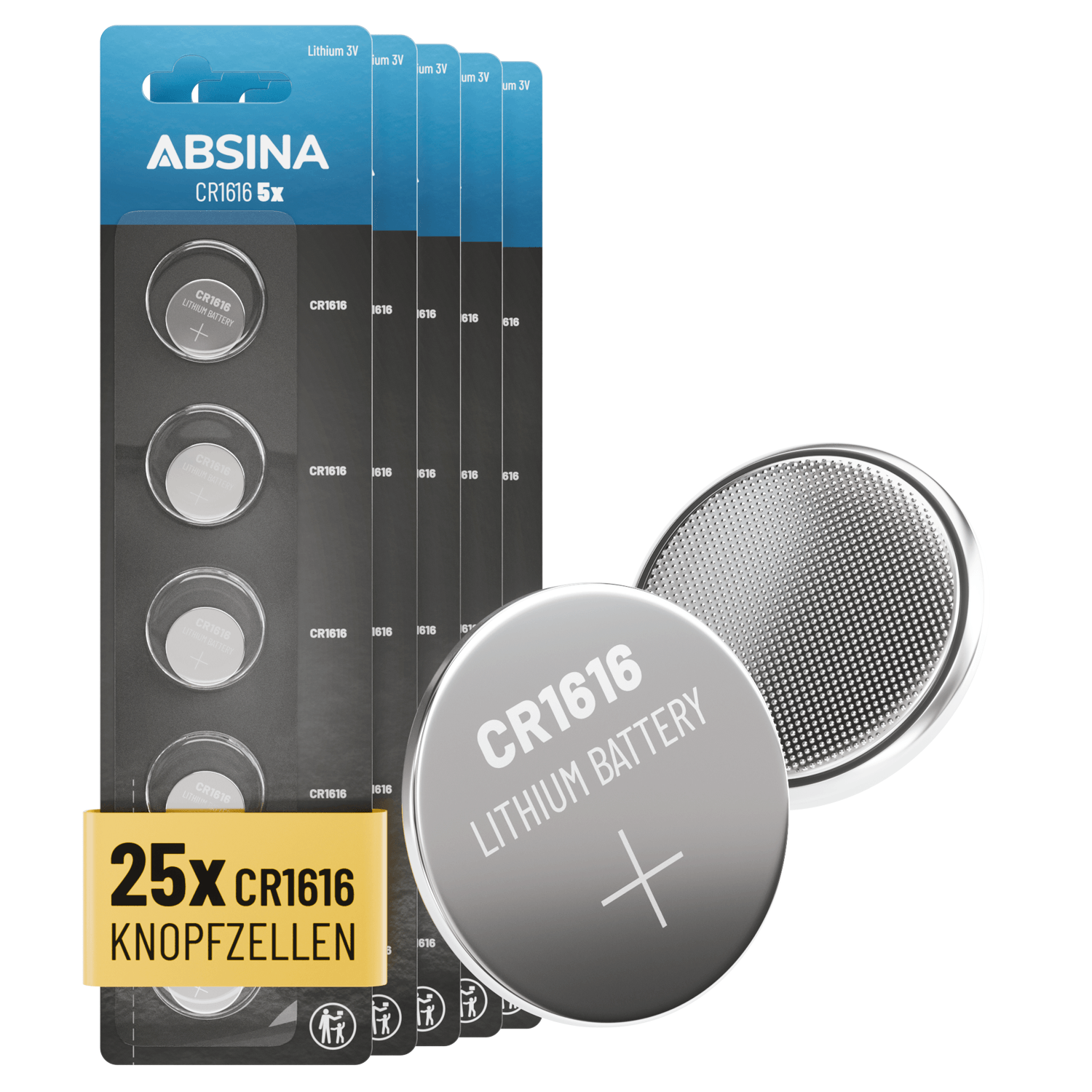Knopfzelle CR1616