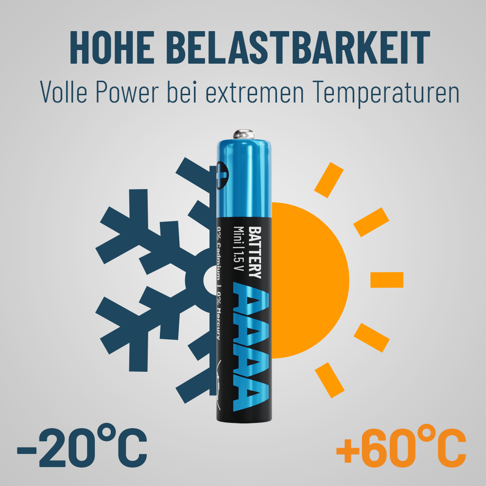 AAAA Alkaline Batterien