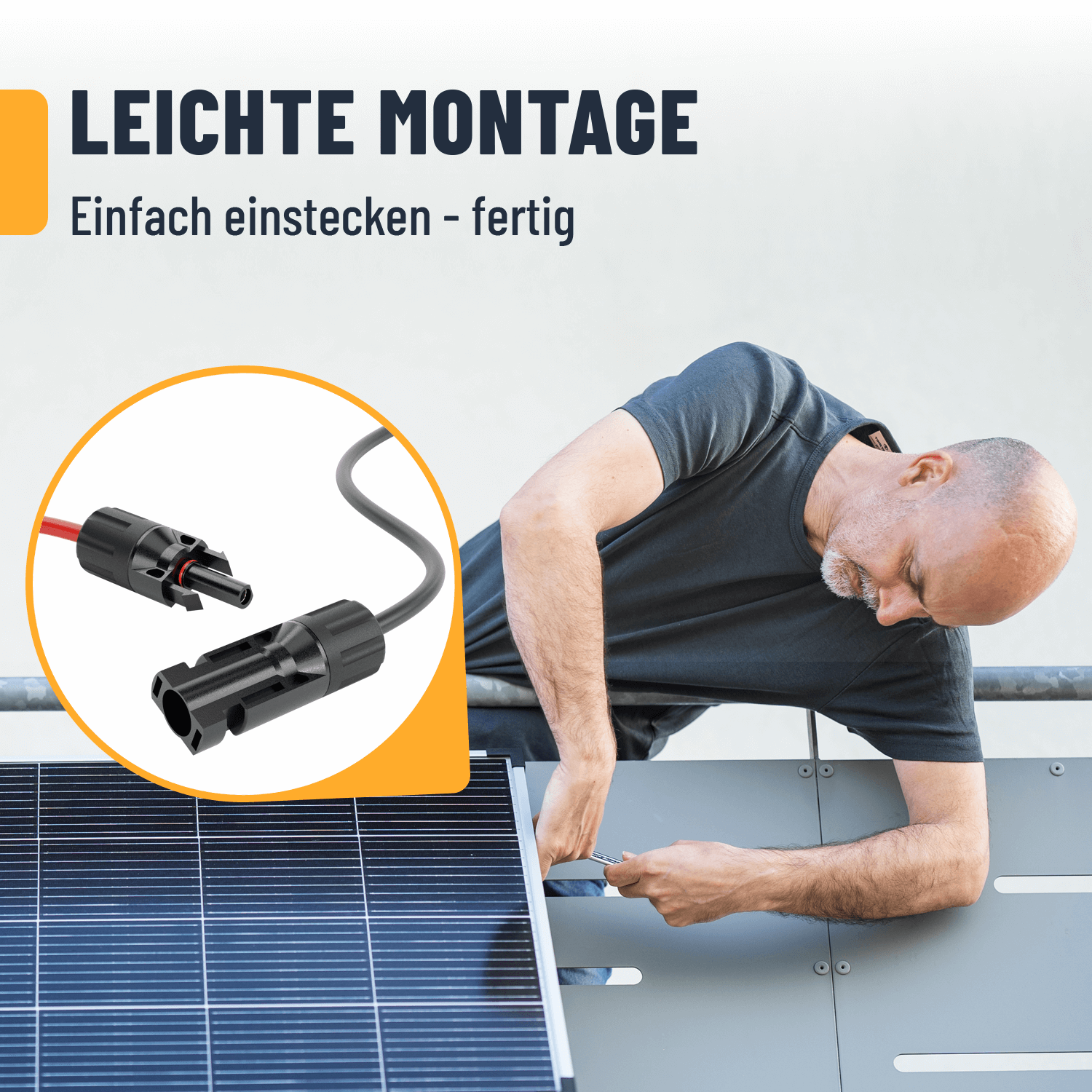 Solarkabel 2x 10m 4mm²