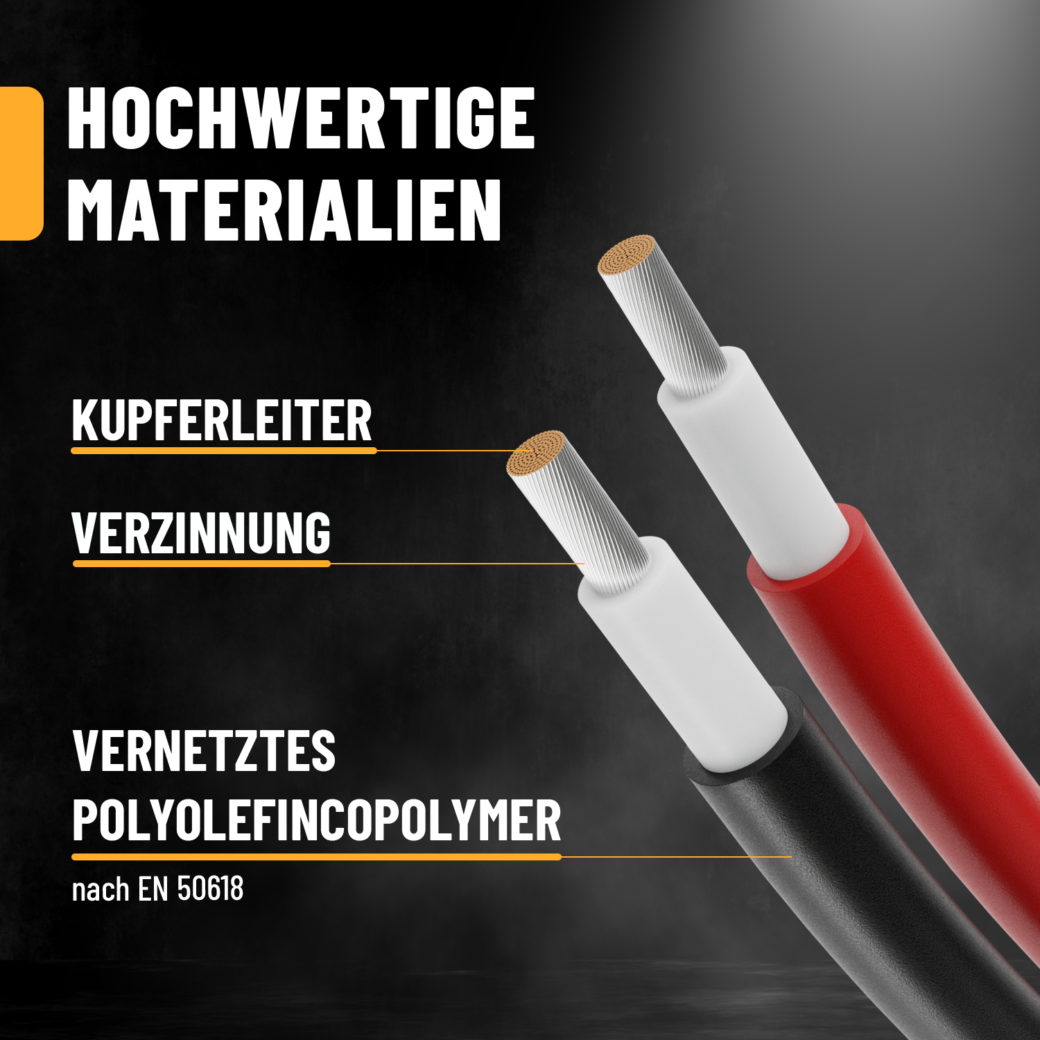 Solarkabel 2x 10m 6mm²