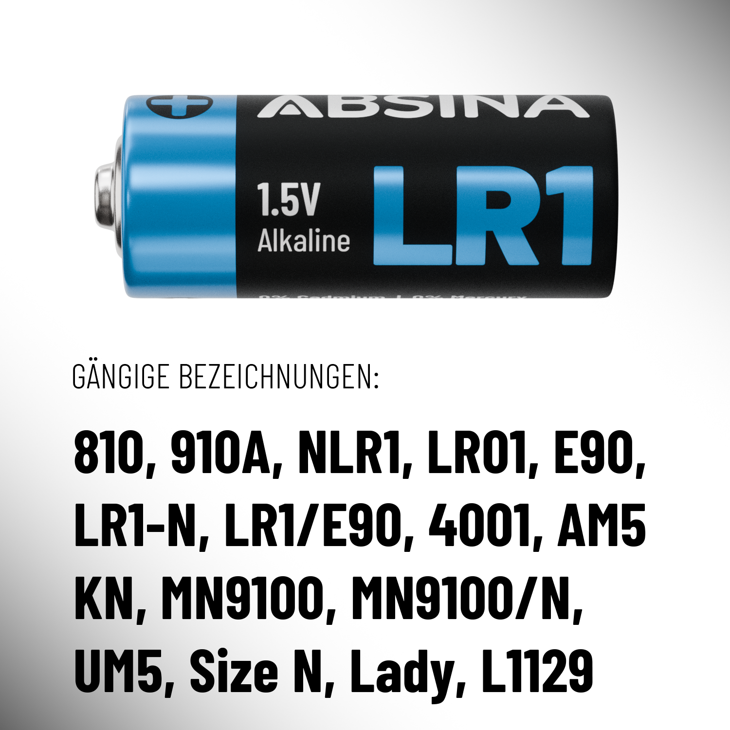 LR1 Batterie Alkaline 1,5V