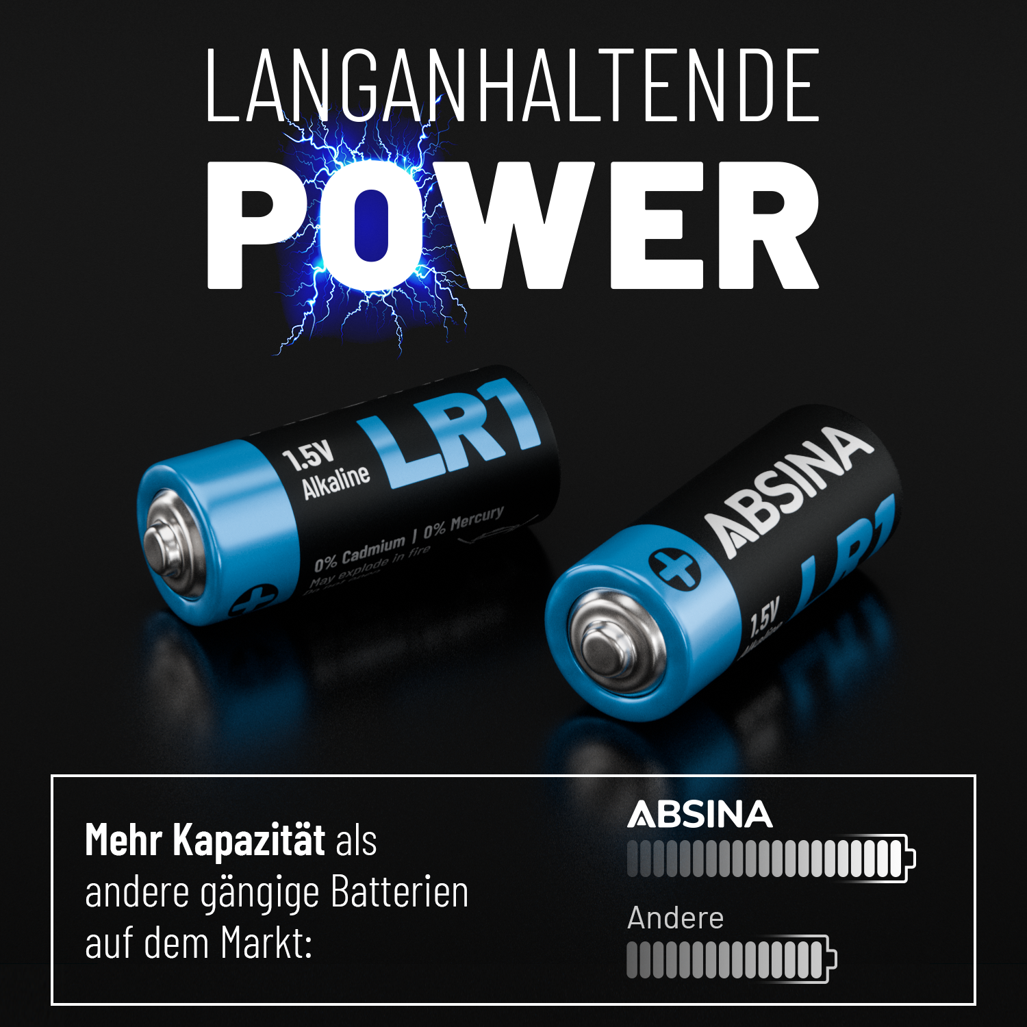 LR1 Batterie Alkaline 1,5V