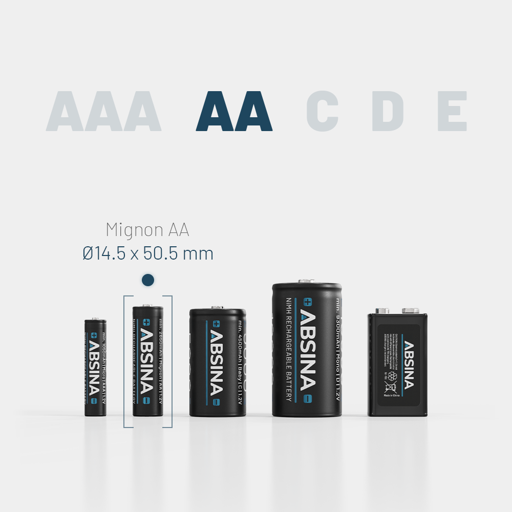 AA Solar 800mAh