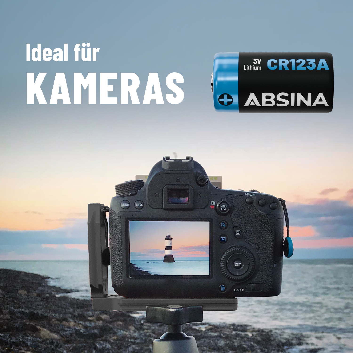 CR123A Batterie Lithium 3V