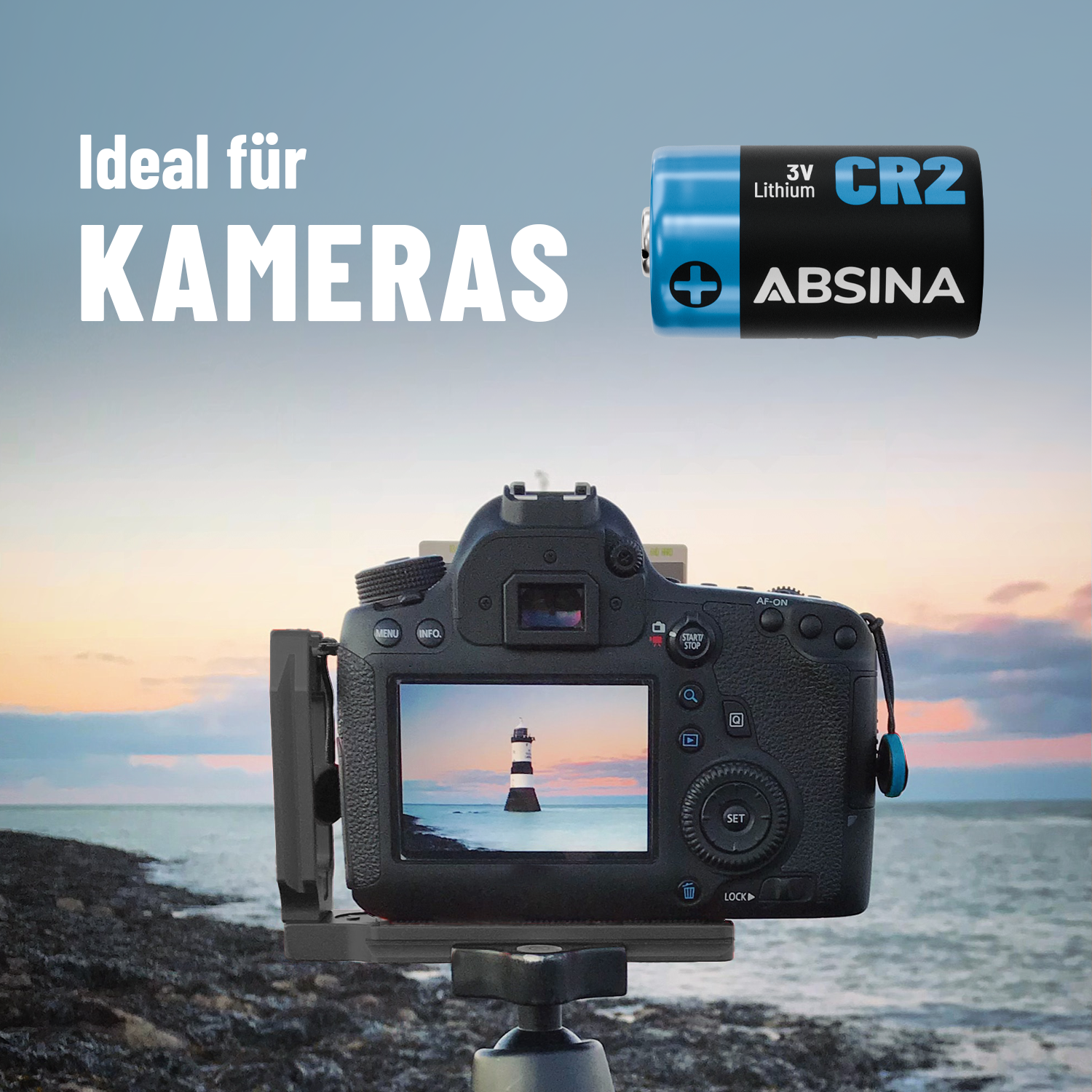 CR2 Batterie Lithium 3V