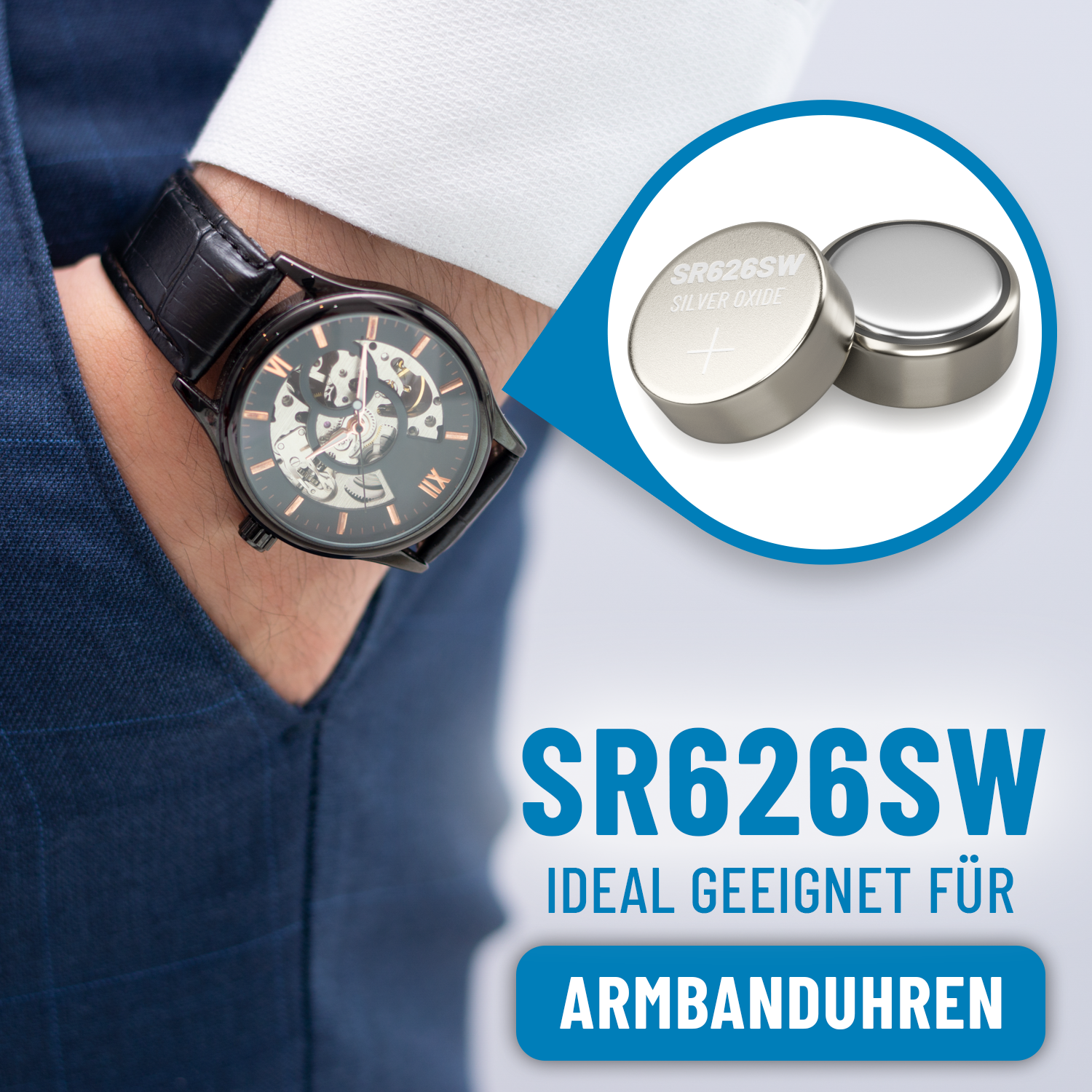 Knopfzelle SR626SW