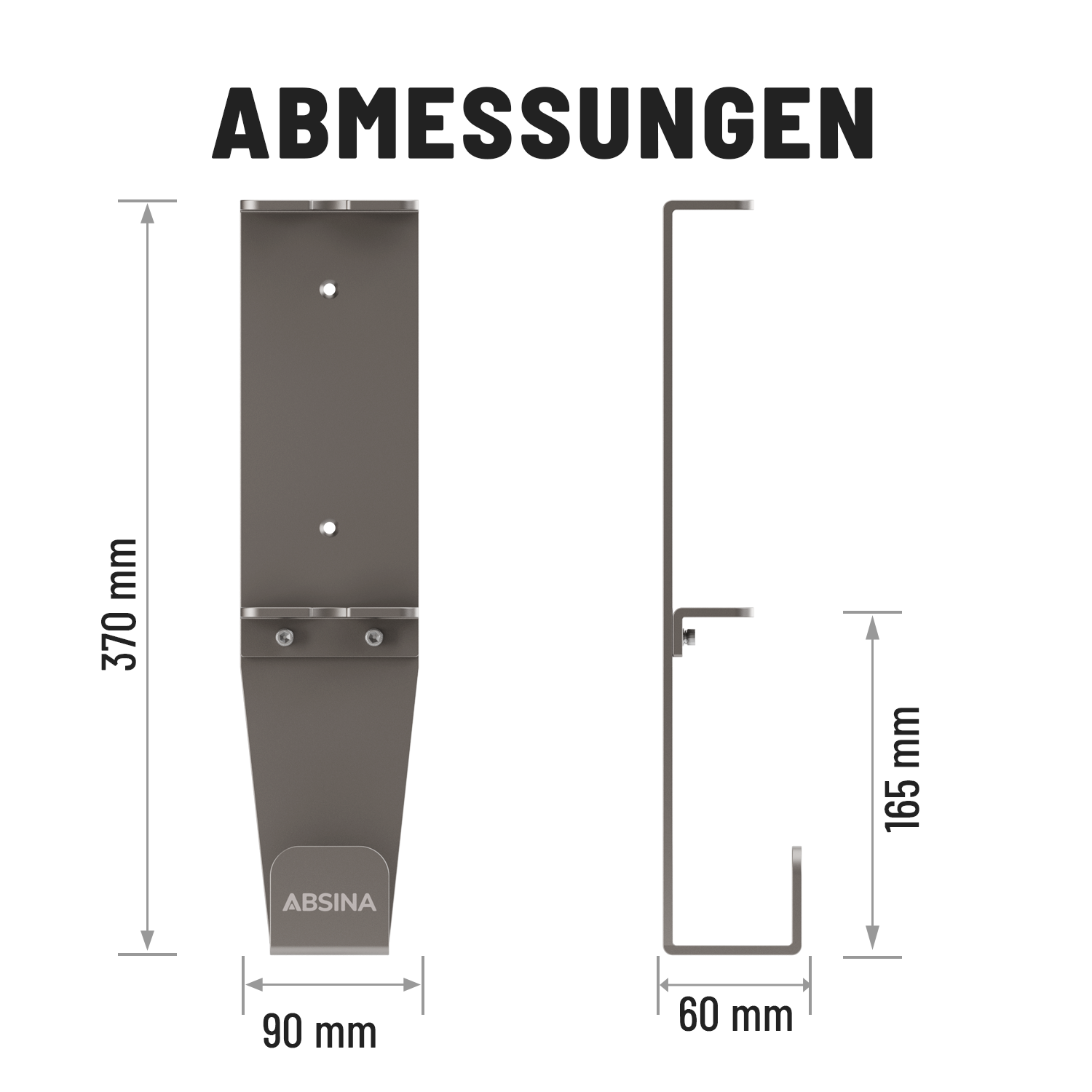 Wandhalterung für Ladestation