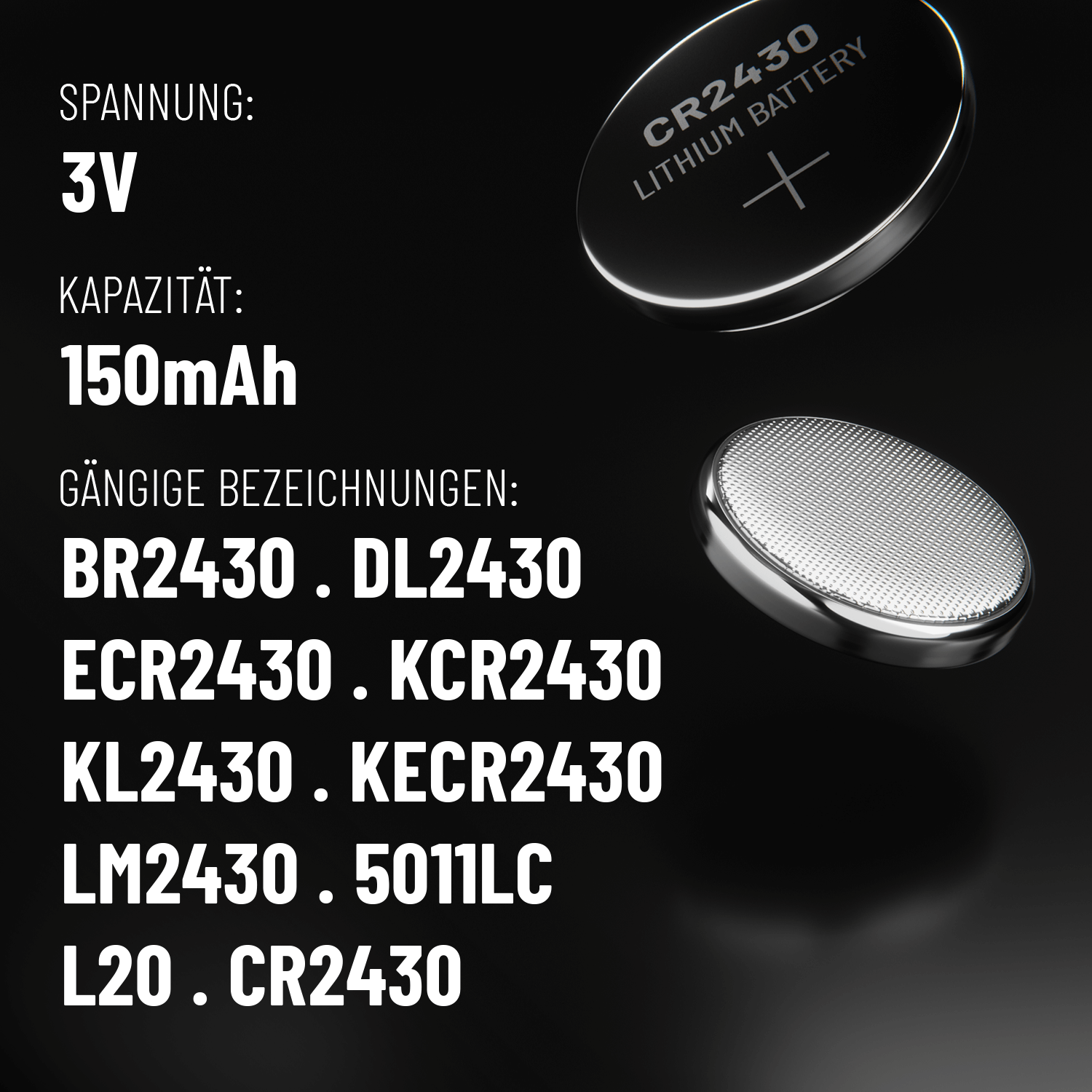 Knopfzelle CR2430