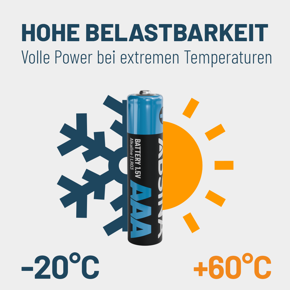AAA Alkaline Batterien