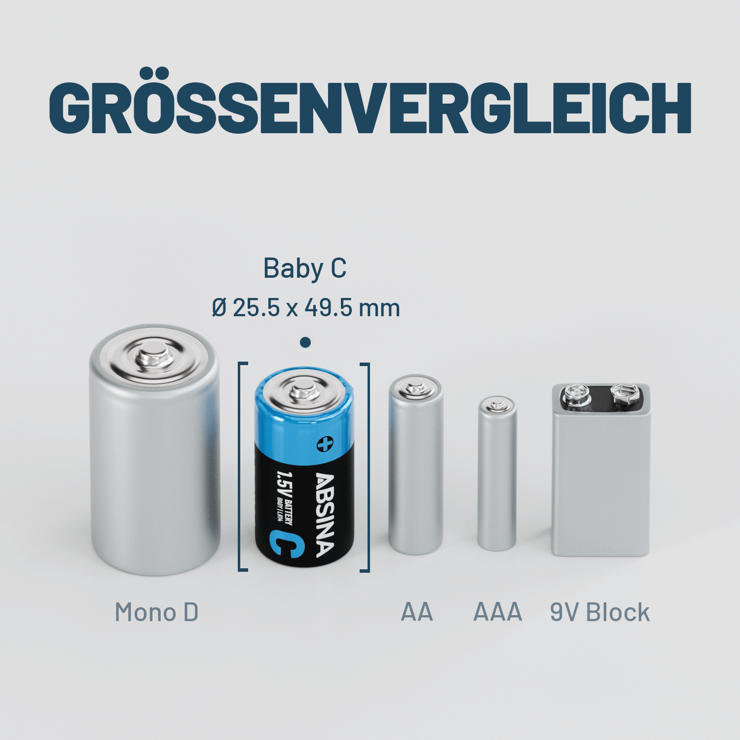 Baby C Batterien