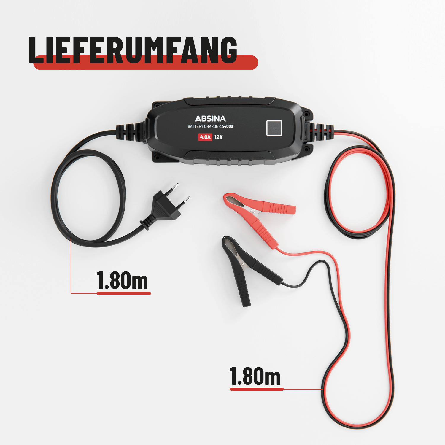 Batterie Erhaltungsladegerät Lieferumfang 301007-3