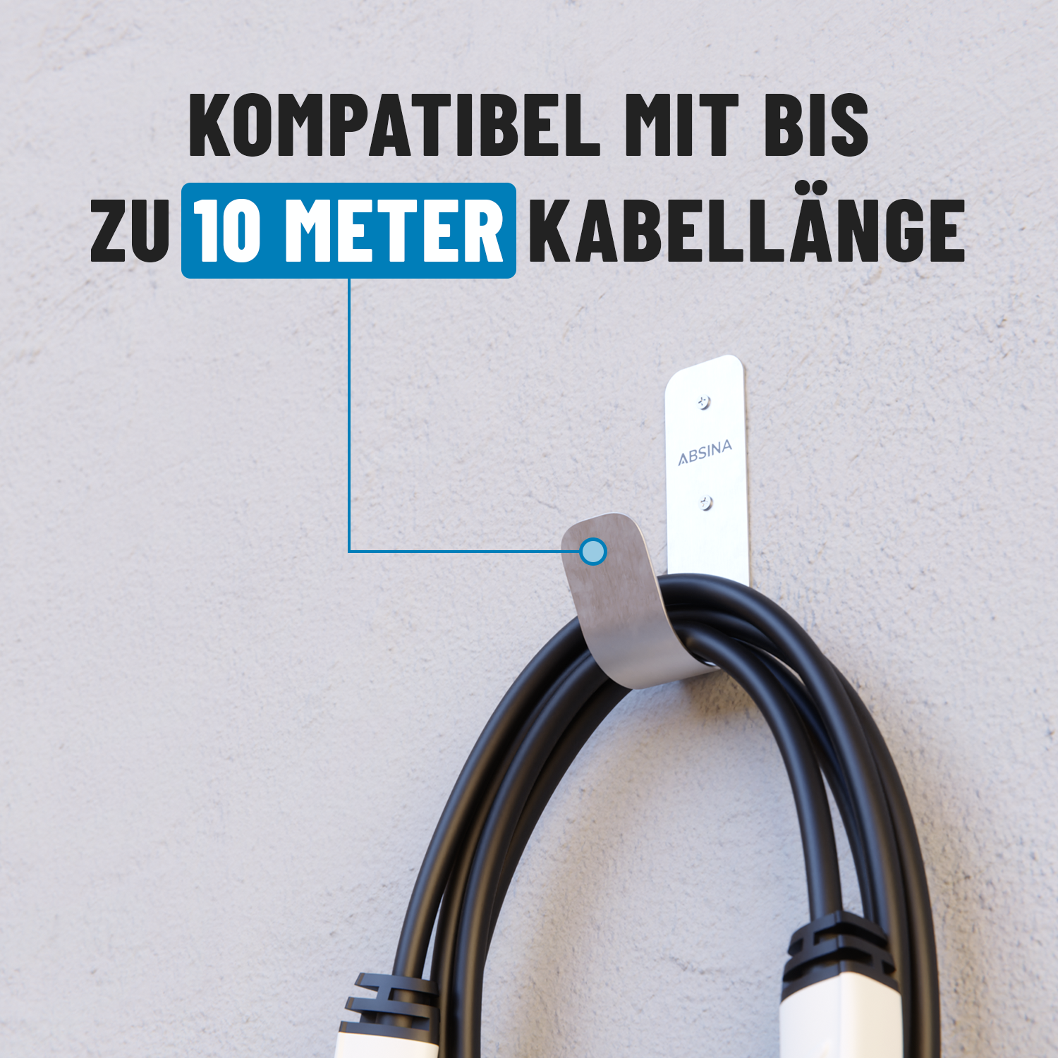 Ladekabel Halterung