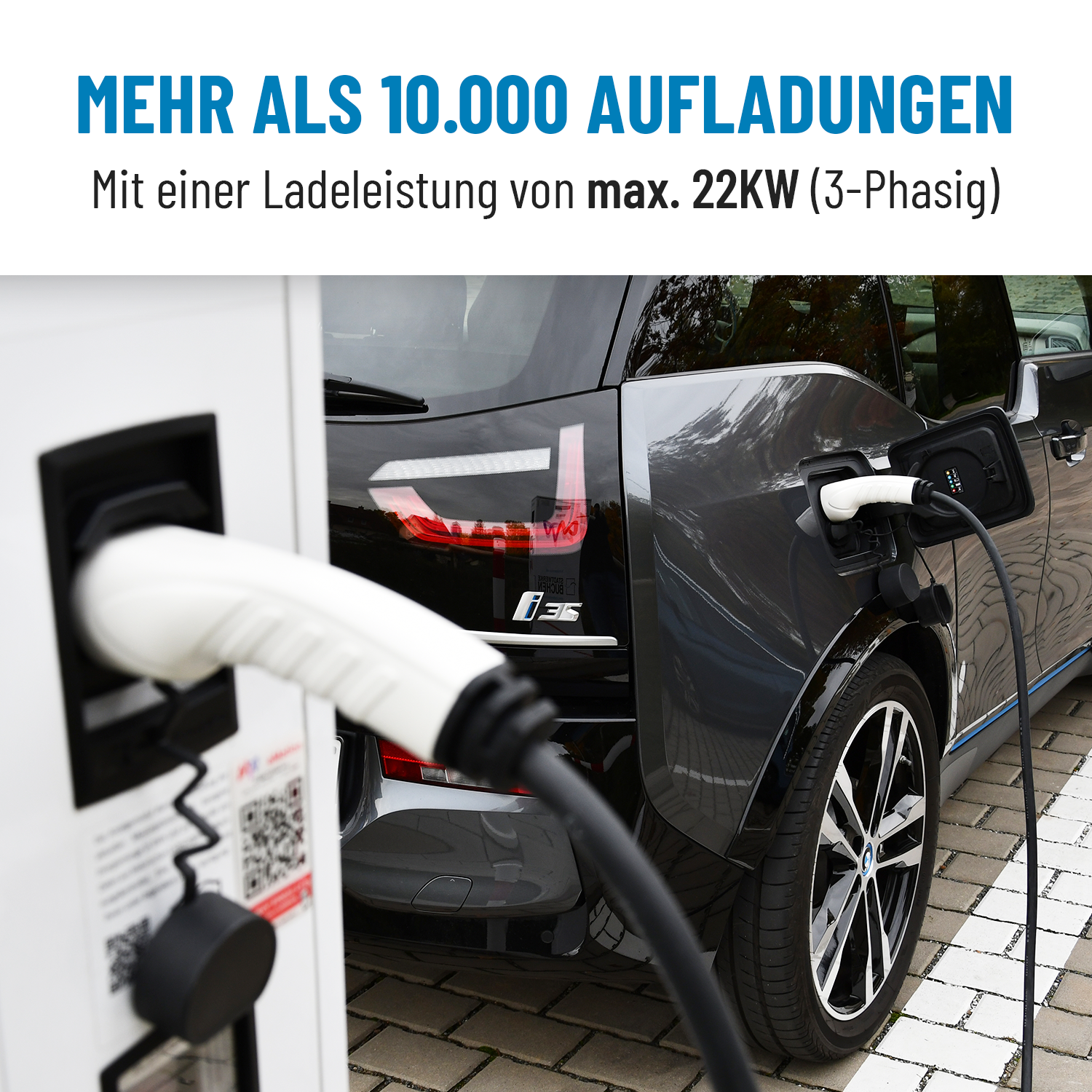 ABSINA 22kW Ladekabel bietet mehr als 10000 Aufladungen