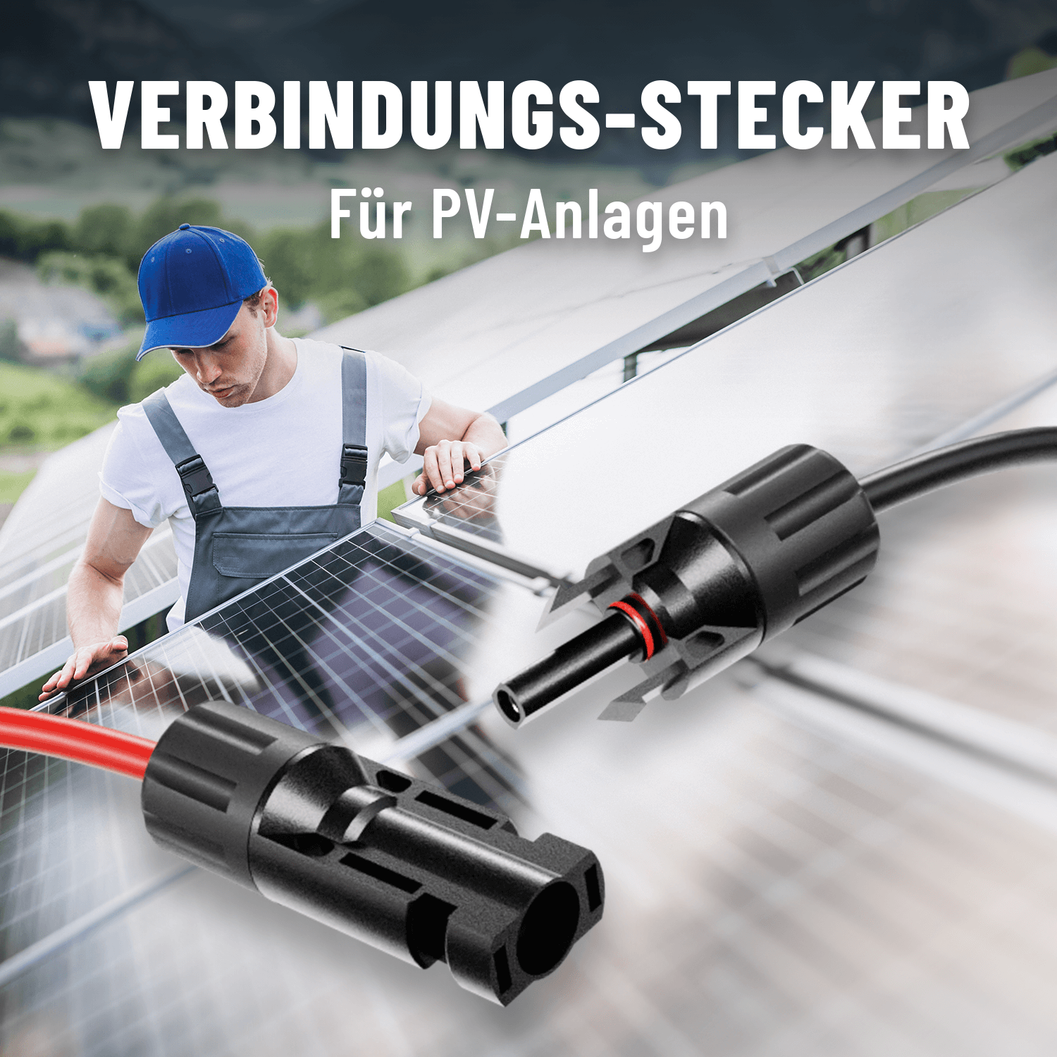 Solarstecker + Schlüssel Set