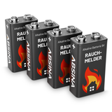 9V Rauchmelder Batterie