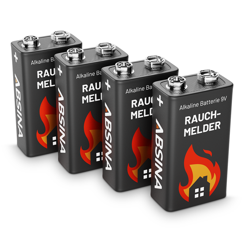 9V Rauchmelder Batterie