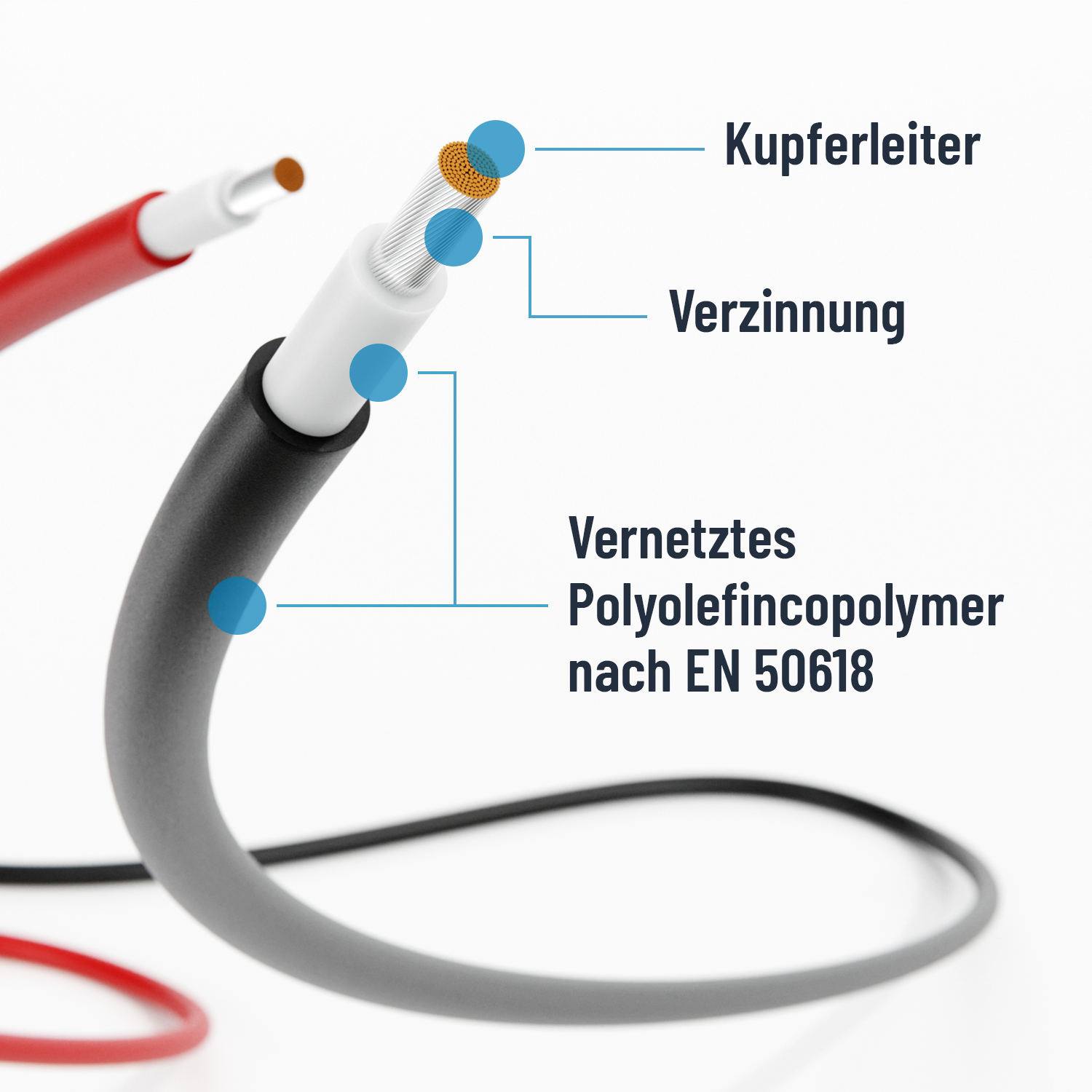 Solarkabel 2x 2m 4mm²