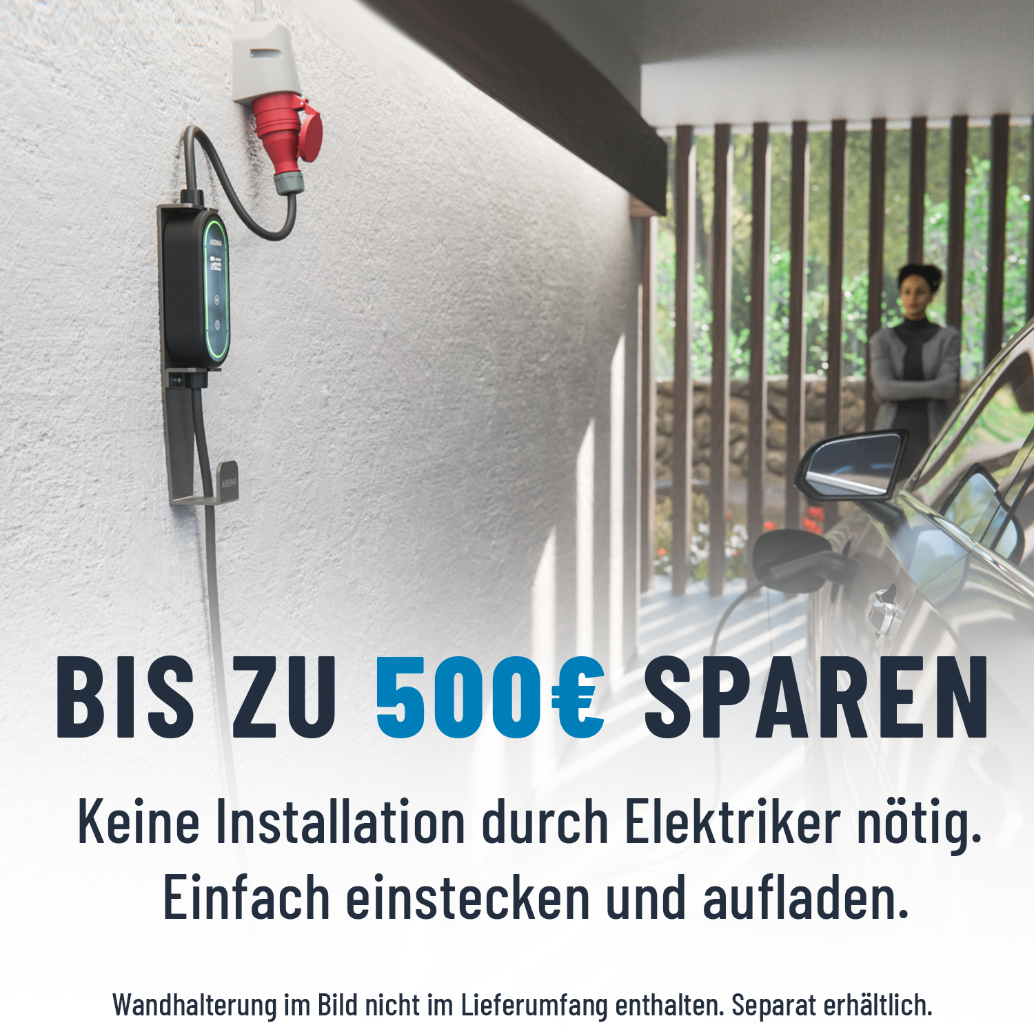 Ladekabel Typ 2 CEE mit einstellbarem Ladestrom