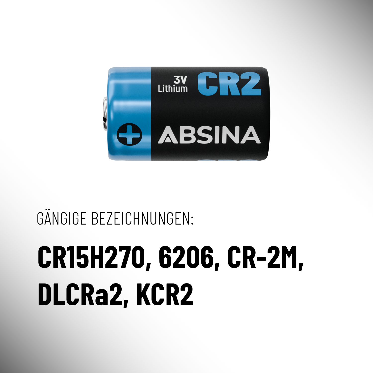 CR2 Batterie Lithium 3V