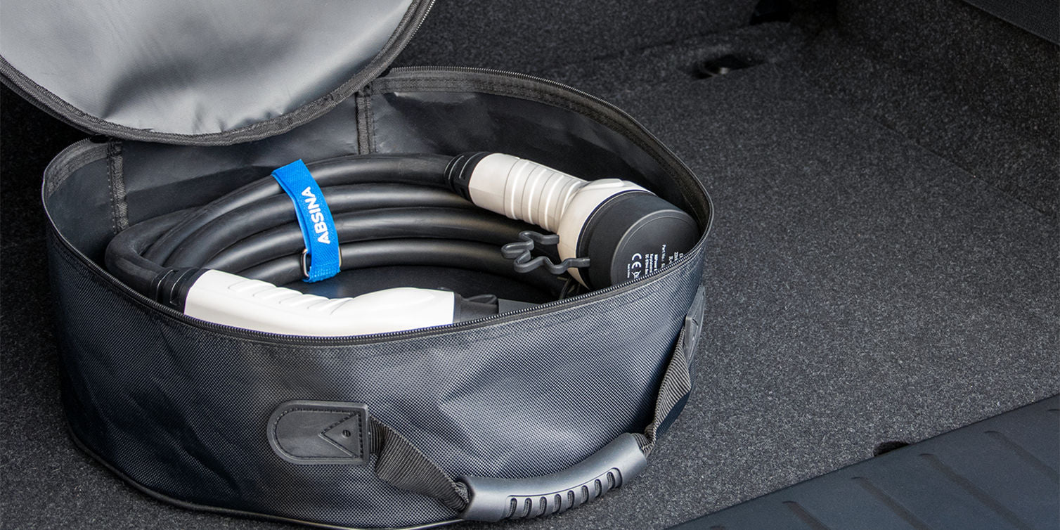 RPET Tasche für E-Auto Ladekabel