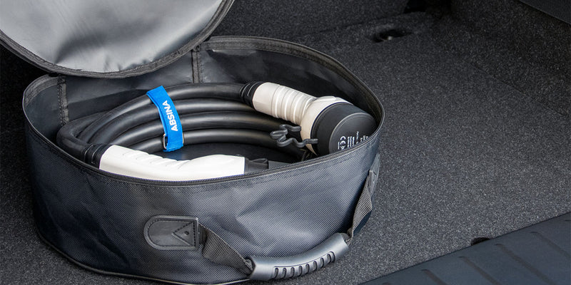 ABSINA Ladekabel Tasche bis 7,5m Kabellänge
