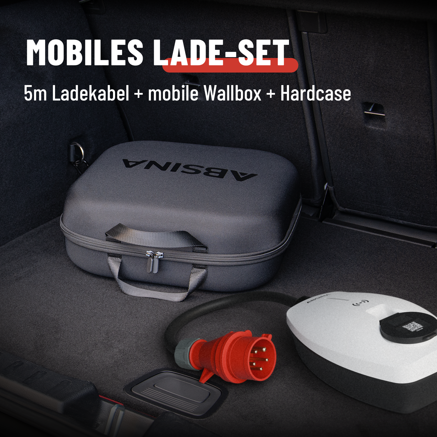 Mobile Wallbox CEE 11kW mit App Steuerung & Ladekabel Typ 2 11kW