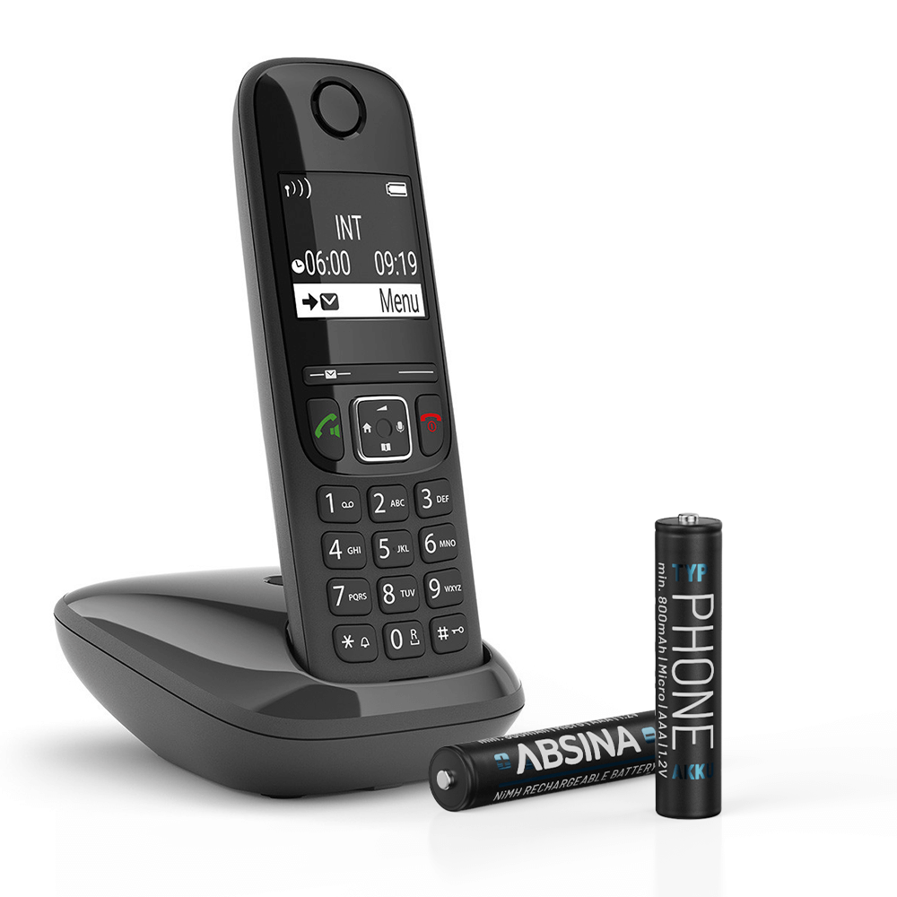 Micro AAA Phone Akkus wiederaufladbar 800 mAh 1,2V