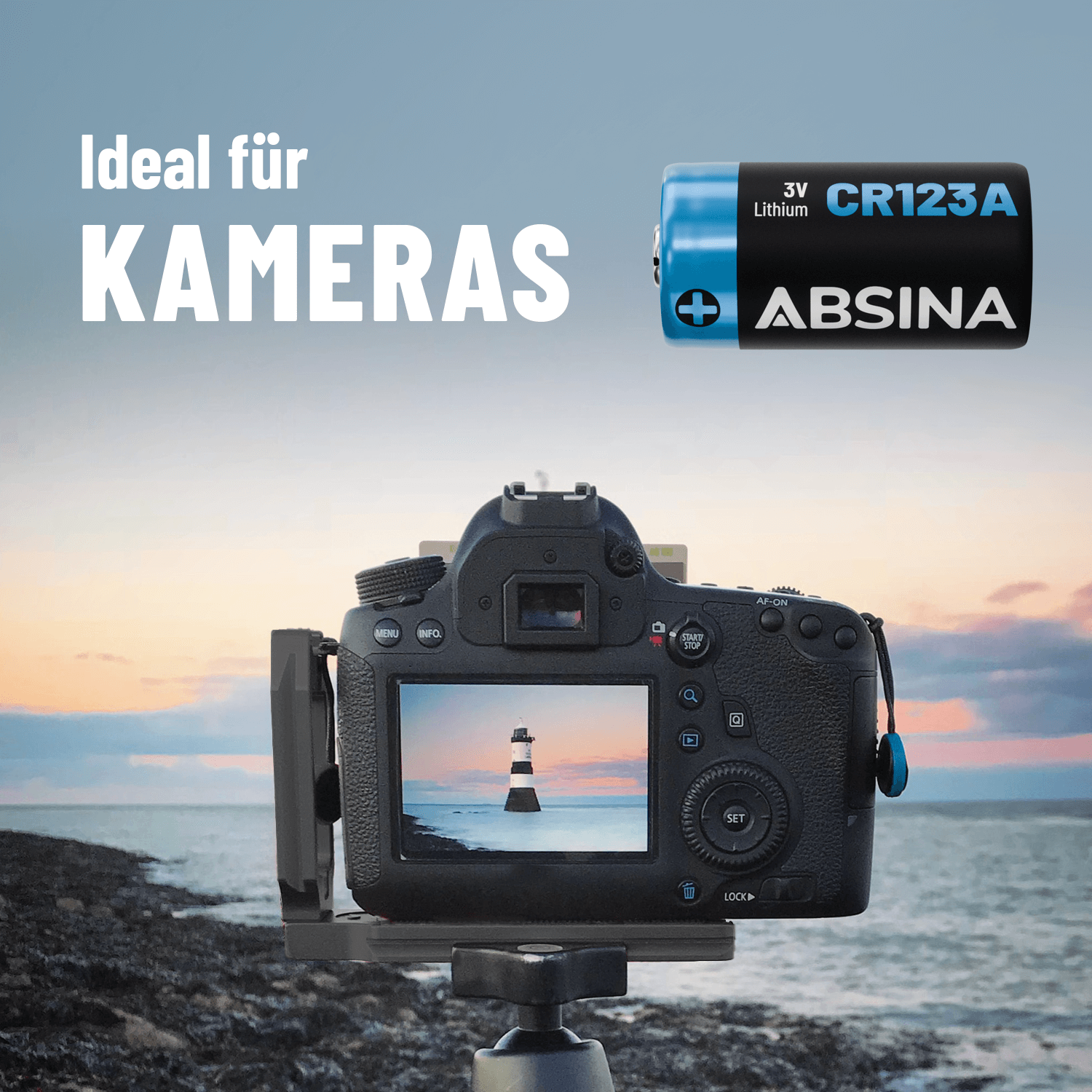 CR123A Batterie Lithium 3V