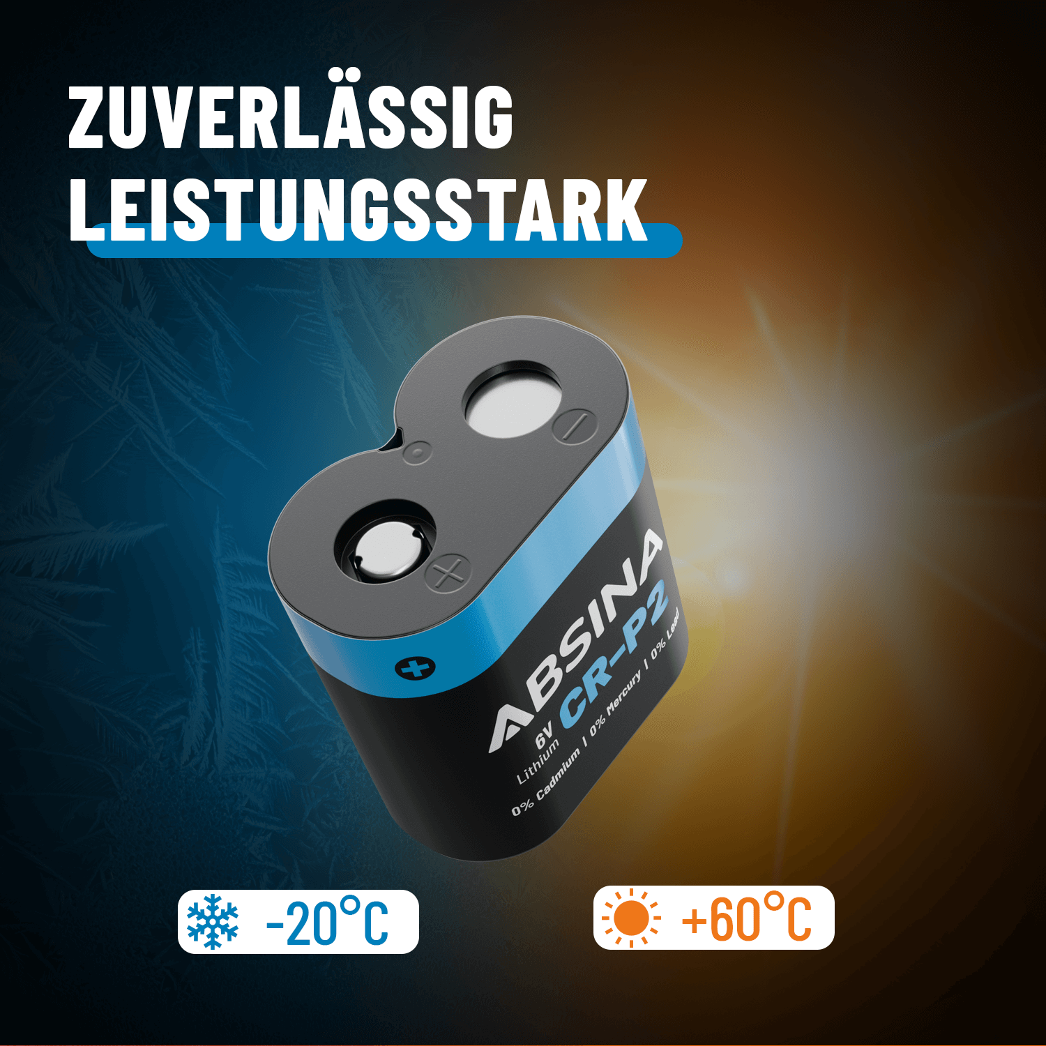 Batterie CRP2 zuverlässig und leistungsstark 401500-5