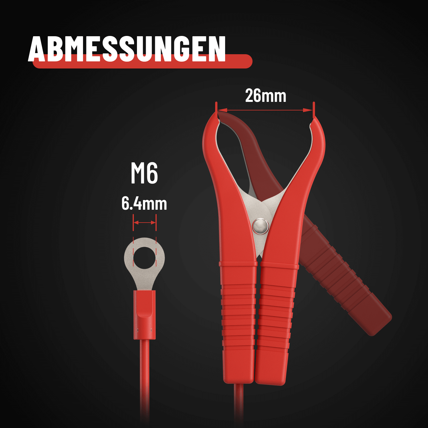 Ladegerät 12V 24V Abmessungen Klemmen 301015-5