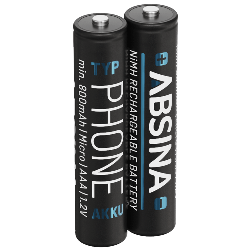 Micro AAA Phone Akkus wiederaufladbar 800 mAh 1,2V